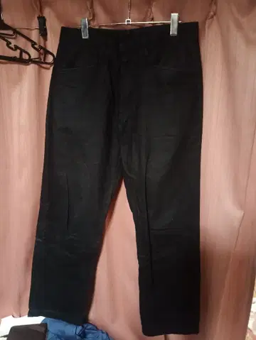 ts 수트 컴퍼니 레어 코튼 캔버스 팬츠 스트레이트 스타일