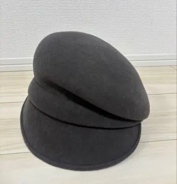 CA4LA 다크 그레이 비대칭 헌팅 캡