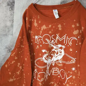 저지 맨투맨 트레이닝복 오렌지 M A52,16