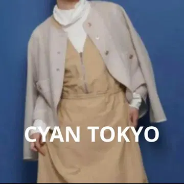 [ CYAN TOKYO ] 자켓 블루종 메쉬 시어 가디건