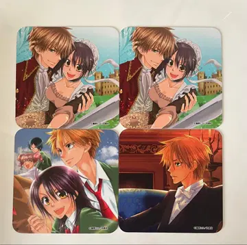 회장님은 메이드! 콜라보 카페 혜택 코스터 우스이 타쿠미 아유카와 미사키