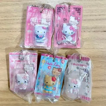 키티 미니어처 패키지 컬렉션 가챠 세미 컴프 미사용 새상품