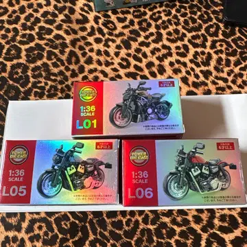 바이크 미니카 1:36 스케일 3종 세트 L01 L05 L06