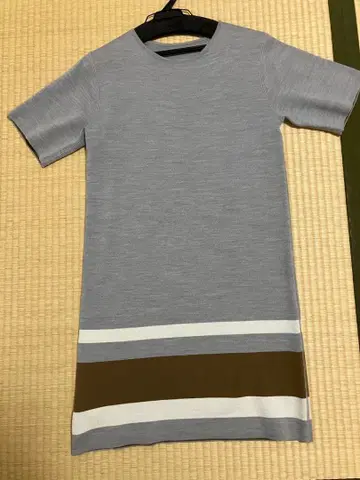 KUMIKYOKU 반팔 니트 원피스 사이즈 2