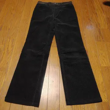 70s Wrangler 코듀로이 팬츠 블랙 TALON 지퍼 USA제