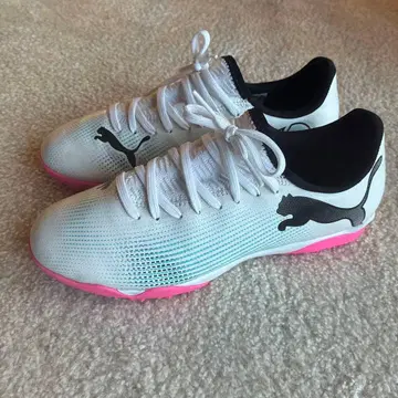 [새상품급] PUMA 축구화 화이트/핑크