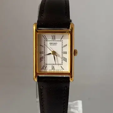 작동 SEIKO 여성용 손목시계 로만 스퀘어