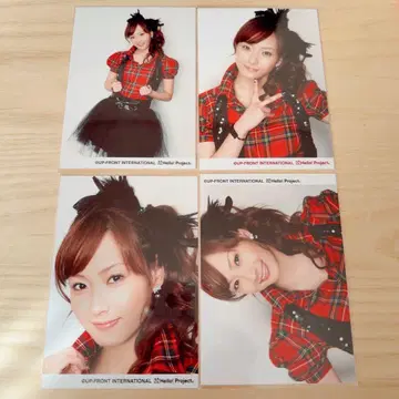 모닝구무스메 후지모토 미키 브로마이드 4장 세트