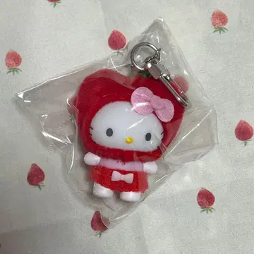 산리오 시크릿 키링 과일 치비토모 헬로키티 사과