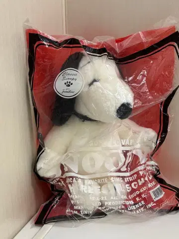 [미개봉] Familiar 스누피 봉제 인형