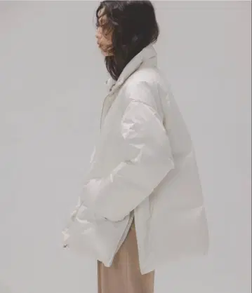 심리스 다운 자켓