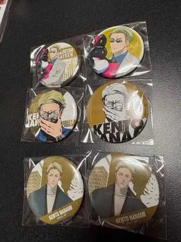 주술회전 캔뱃지 나나미 세트