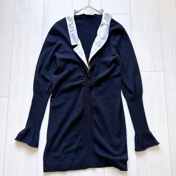 레어 브루넬로쿠치넬리 캐시미어 95 모니엘레 장식 롱 가디건