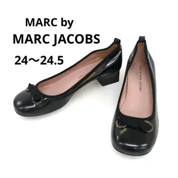 마크 바이 마크제이콥스 가죽 에나멜 발레 슈즈 24 상당