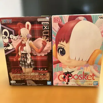 [ 미개봉 새상품 ] 원피스 우타 DX 피규어 & Qposket 세트