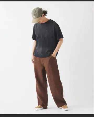 저널 스탠다드 리룸 선 워시 페이드 가공 포켓 티셔츠