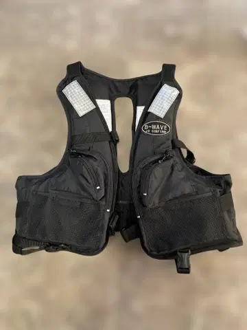 낚시용 구명 조끼 (벚꽃 마크), 힙 가드 포함