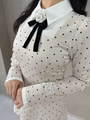 릴리 에뮬리 Rose Ribbon Jacket Onepiece