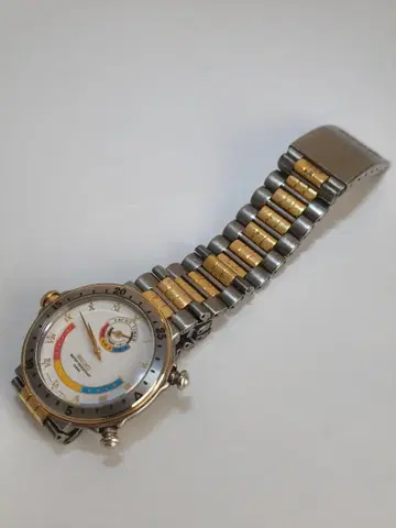 SEIKO 요트 타이머 손목시계 남성용 쿼츠 8M37-8000