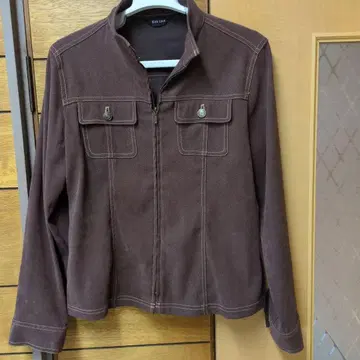 Nini Lack 브라운 캐주얼 자켓