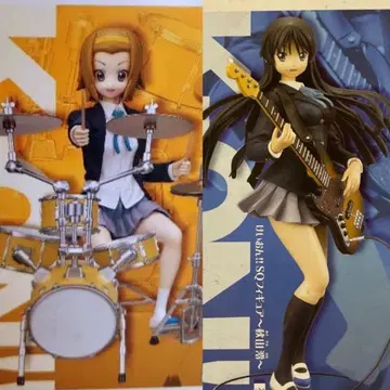 케이온 figma 2종 세트 피규어 SQ 타이나카 리츠 아키야마 미오