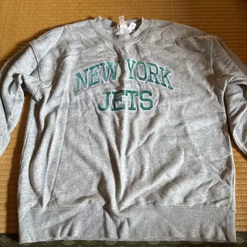 스트릿 H&M 뉴욕 제츠 트레이닝복 그레이