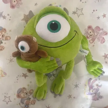 택 포함 몬스터 주식회사 마이크 와조스키 리틀 마이키 봉제 인형