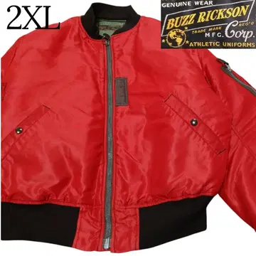 XXL Buzz Rickson's typeRED MA-1 플라이트 자켓