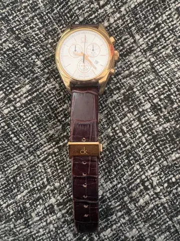 ck 아날로그 크로노그래프 손목시계