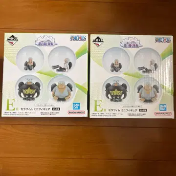 제일복권 원피스 E상 세라핌 미니 피규어 2종 세트