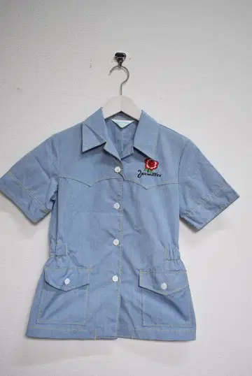 B04185 스포츠 웨어 티 70년대 오픈 카라 셔츠