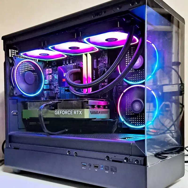 인텔 i7 14700F RTX4070SUPER 램32G SSD 1TB 컴