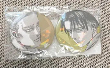 진격의 거인 리바이 엘빈 원작 일러스트 캔뱃지