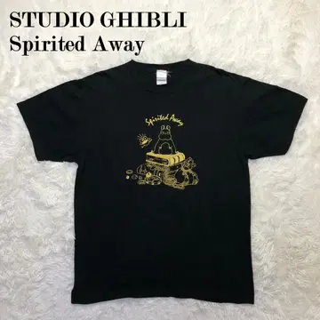 지브리 파크와 지브리전 한정판 T셔츠 센과 치히로의 행방불명 쥐와 새 L