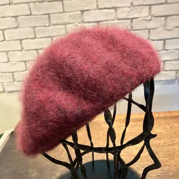 CA4LA 울 버건디 베레모