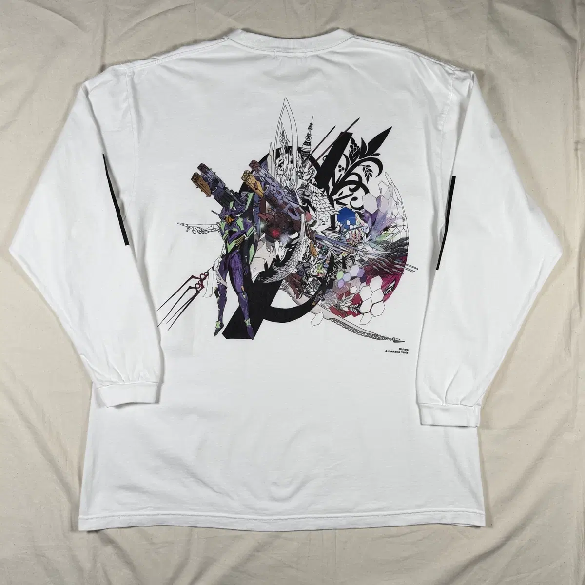 90s Evangelion OLD COSPA Rare Tag Shinji Printing Sleeve1276 