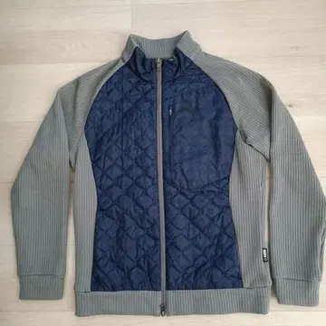 PUMA 퀼팅 자켓 네이비/그레이 골프