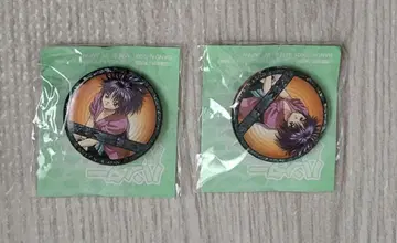 헌터헌터 마찌 틴 배지 2개