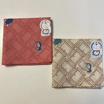 새상품 2개 도라에몽 어디로든 문 손수건 반다나 런치 크로스 기프트