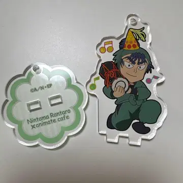 닌타마 란타로 애니카페 아크릴 키링 식만류삼랑