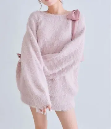 올리브 데 올리브 melty ribbon knit onepiece