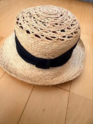 Ca4la 카시라 리본 포함 밀짚모자 햇