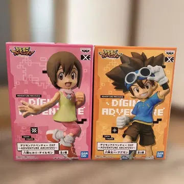 디지몬 어드벤처 DXF 야가미 타이치 야가미 이슬이(히카리) 2세트