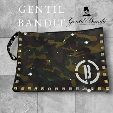 젠틸 반디트(Gentil Bandit) 남성용 클러치백 카모플라쥬 B
