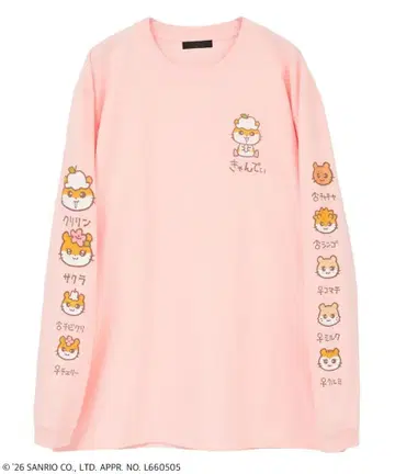 [새상품] 코로코로쿠리린 캔디 스트리퍼 롱T