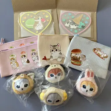 모프 샌드 코스터 파우치 앞머리 클립