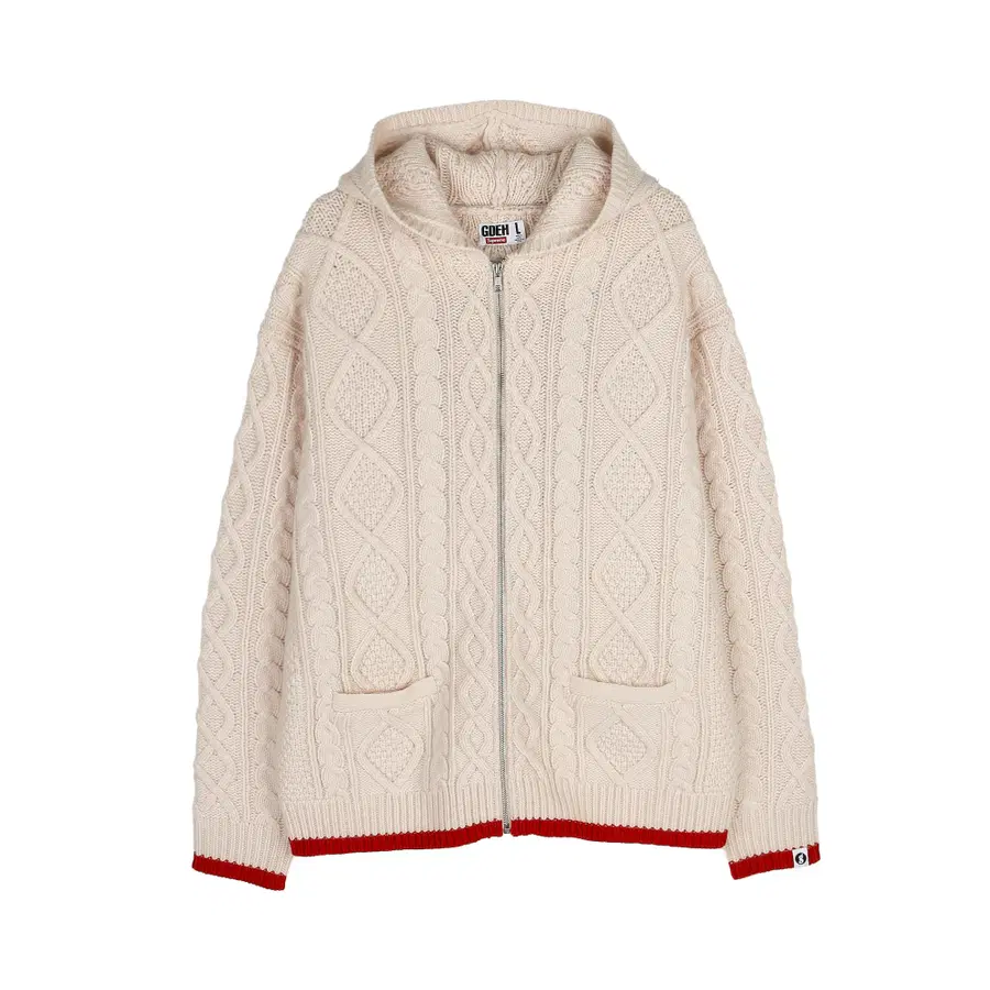 [L] Supreme x Good Enough 拉链连帽衫 石色 - 25SS