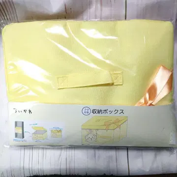 치이카와 (먼작귀) 토끼 뚜껑 포함 수납 박스 리본