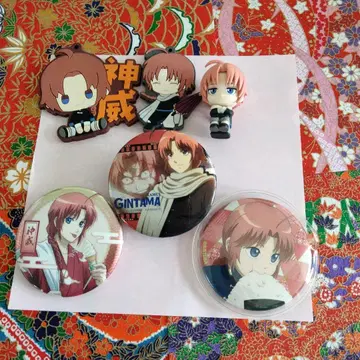 은혼 카무이 캔뱃지 크리스탈라이트 유년기 오니기리 기다림