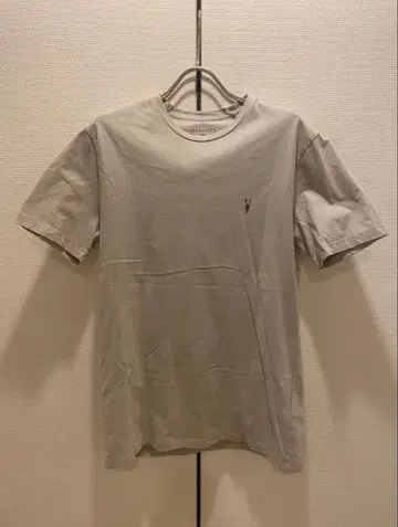 ALLSAINT 티셔츠 BRACE TONIC CREW sheer 그레이